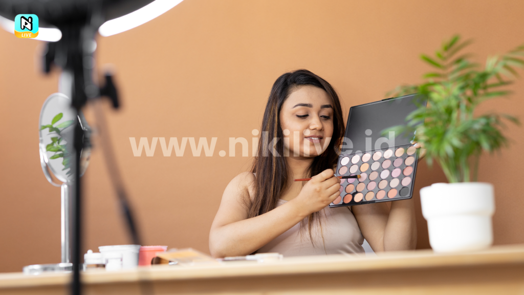 Unveiling Niki Live hosts's makeup secret